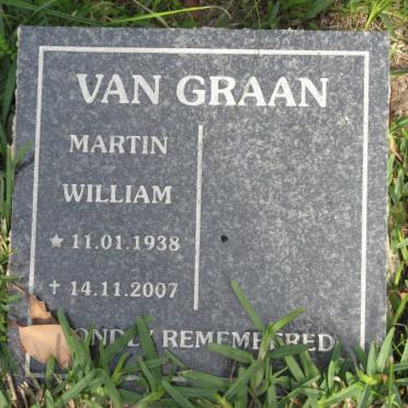GRAAN Martin William, van 1938-2007