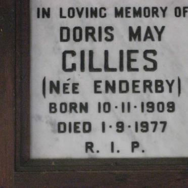 GILLIES Doris May nee ENDERBY 1909-1977