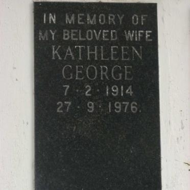 GEORGE Kathleen 1914-1976