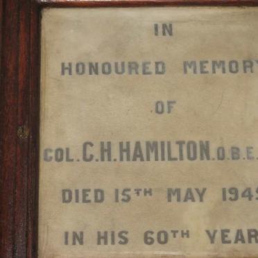 HAMILTON C.H. -1945