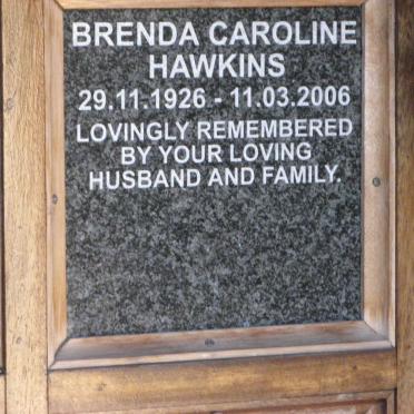 HAWKINS Brenda Caroline 1926-2006