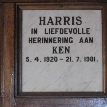 HARRIS Ken 1920-1981