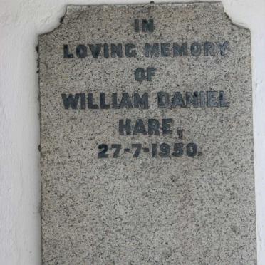 HARE William Daniel -1950