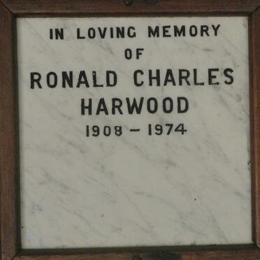 HARWOOD Ronald Charles 1908-1974