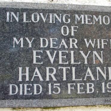 HARTLAND Evelyn -1961