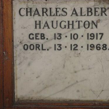 HAUGHTON Charles Albert 1917-1968