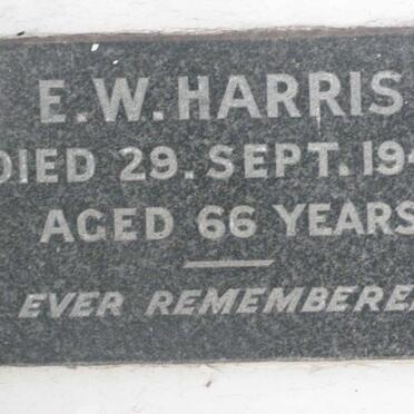 HARRIS E.W. -1941