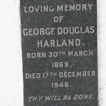 HARLAND George Douglas 1869-1946