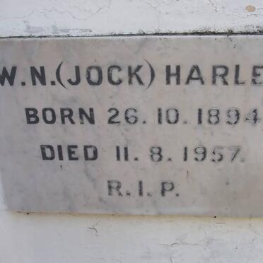 HARLEY W.N. 1894-1957