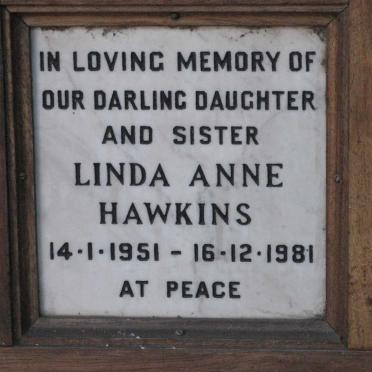 HAWKINS Linda Anne 1951-1981
