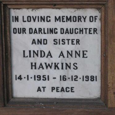 HAWKINS Linda Anne 1951-1981