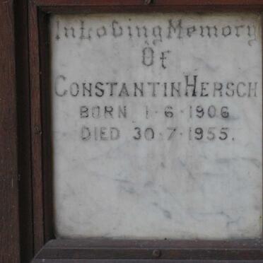 HERSCH Constantin 1906-1955