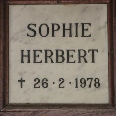 HERBERT Sophie -1978