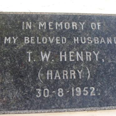 HENRY T.W. -1952