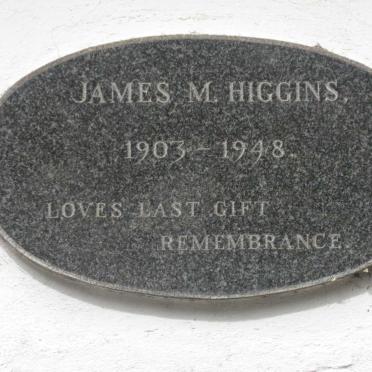 HIGGINS James M. 1903-1948