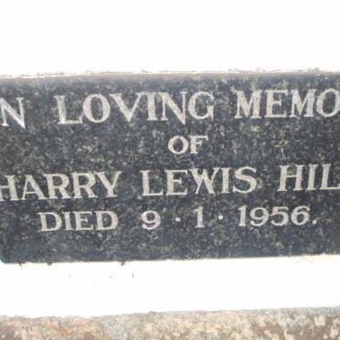 HILL Harry Lewis -1956