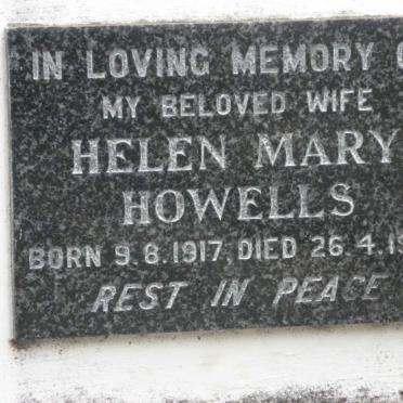 HOWELLS Helen Mary 1917-1977