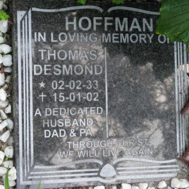 HOFFMAN Thomas Desmond 1933-2002