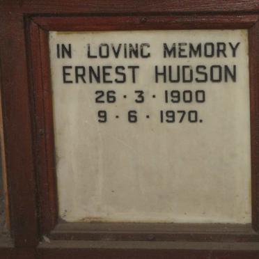 HUDSON Ernest 1900-1970