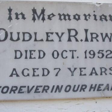 IRWIN Dudley -1952