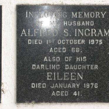 INGRAM Alfred S. -1975 :: INGRAM Eileen -1976