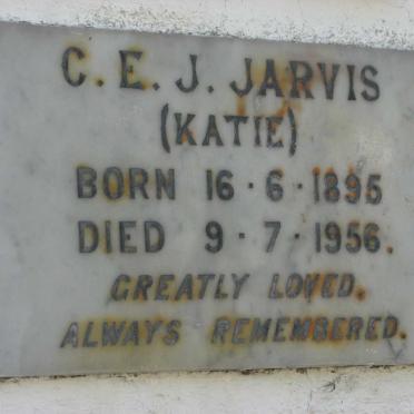 JARVIS C.E.J. 1895-1956