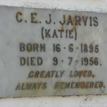 JARVIS C.E.J. 1895-1956