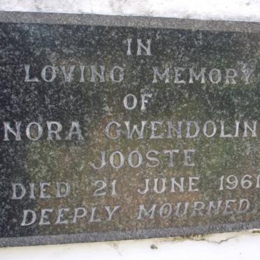 JOOSTE Nora Gwendoline -1961