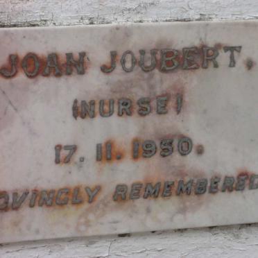 JOUBERT Joan nee NURSE -1950