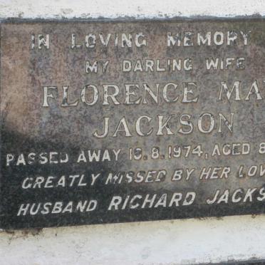 JACKSON Florence May -1974