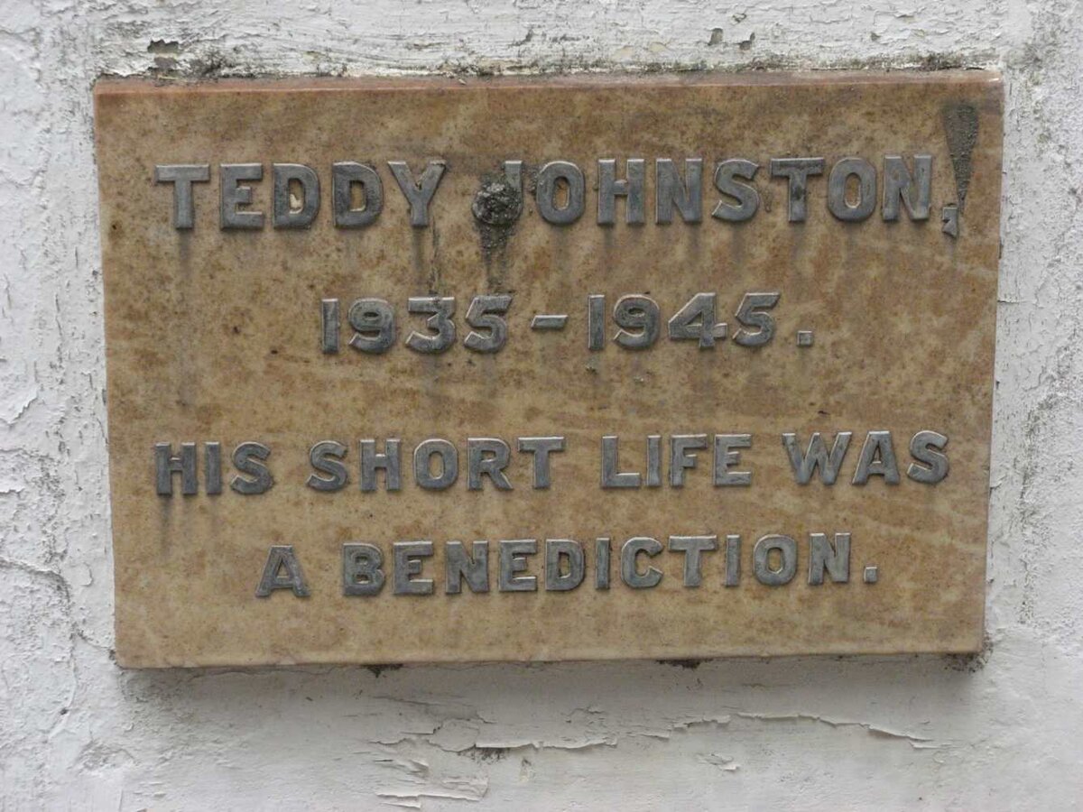 JOHNSTON Teddy 1935-1945