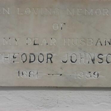JOHNSON Theodor 1881-1959