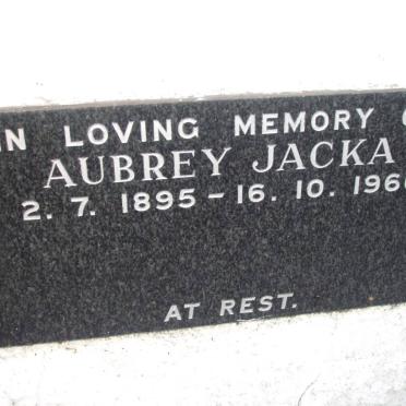 JACKA Aubrey 1895-1966
