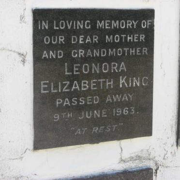 KING Leonora Elizabeth -1963
