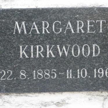KIRKWOOD Margaret 1885-1967