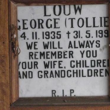 LOUW George 1935-199?