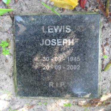 LEWIS Joseph 1945-2002