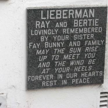 LIEBERMAN Ray :: LIEBERMAN Bertie