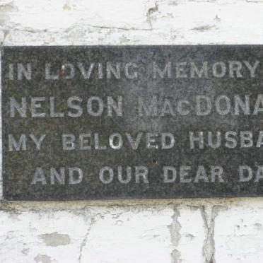 MacDONALD Nelson