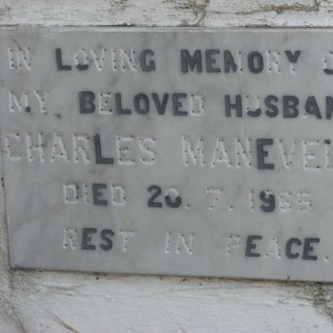 MANEVELD Charles -1965