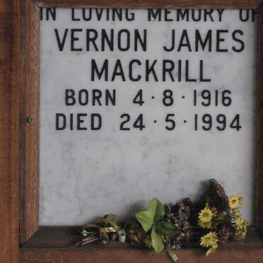 MACKRILL Vernon James 1916-1994