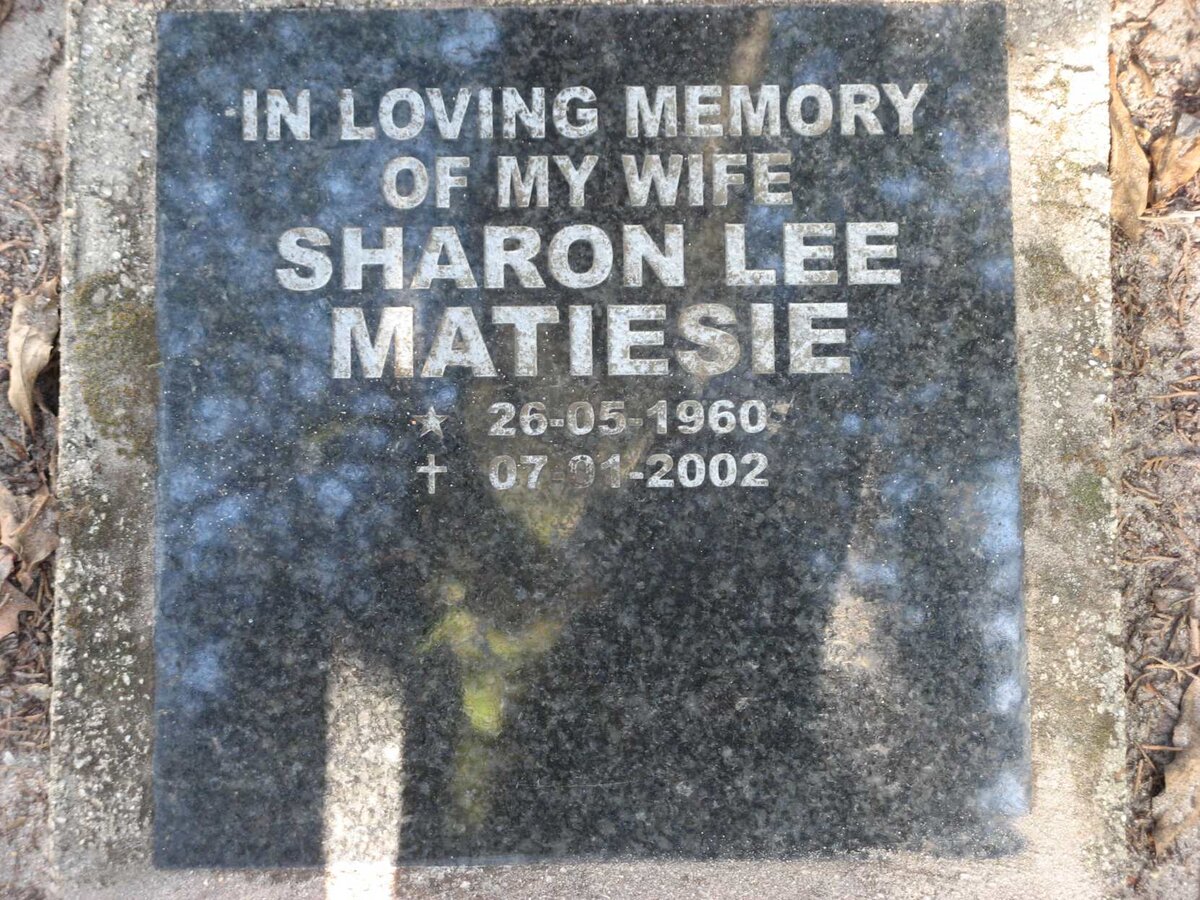 MATIESIE Sharon Lee 1960-2002