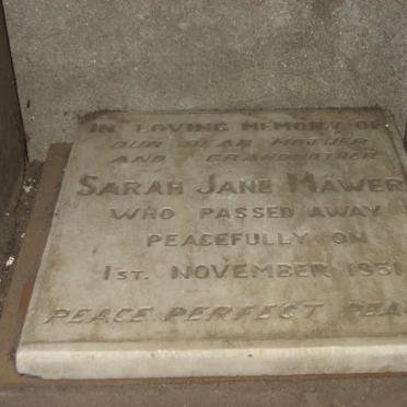 MAWER Sarah Jane -1951