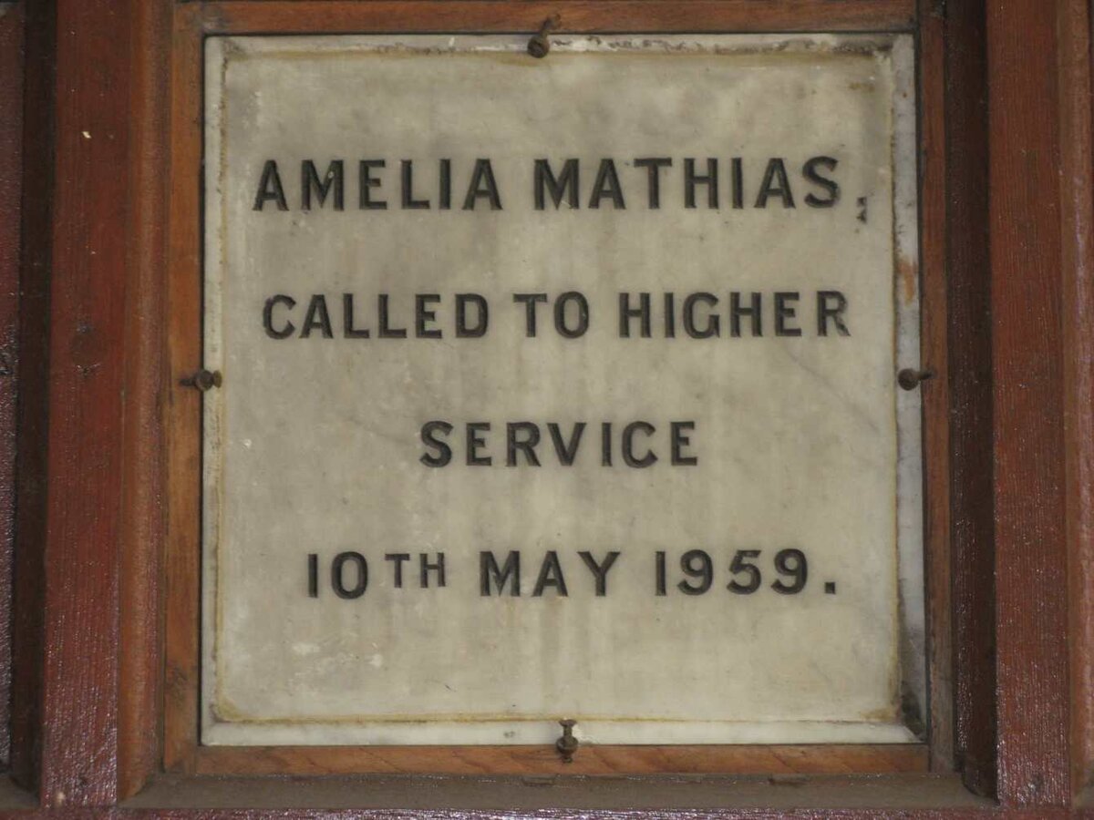 MATHIAS Amelia -1959