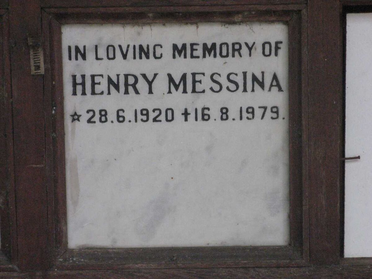 MESSINA Henry 1920-1979
