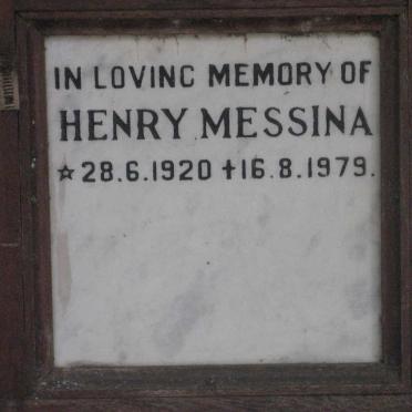 MESSINA Henry 1920-1979