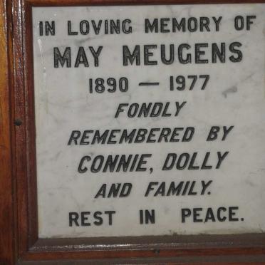 MEUGENS May 1890-1977