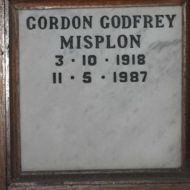 MISPLON Gordon Godfrey 1918-1987