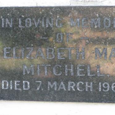 MITCHELL Elizabeth May -1966