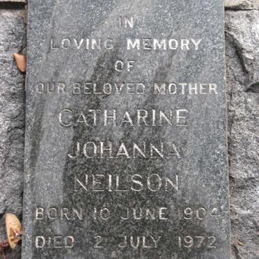 NEILSON Catharine Johanna 1904-1972